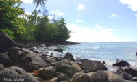 Ke'e Beach northwest end