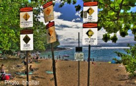 Ke'e Beach parking